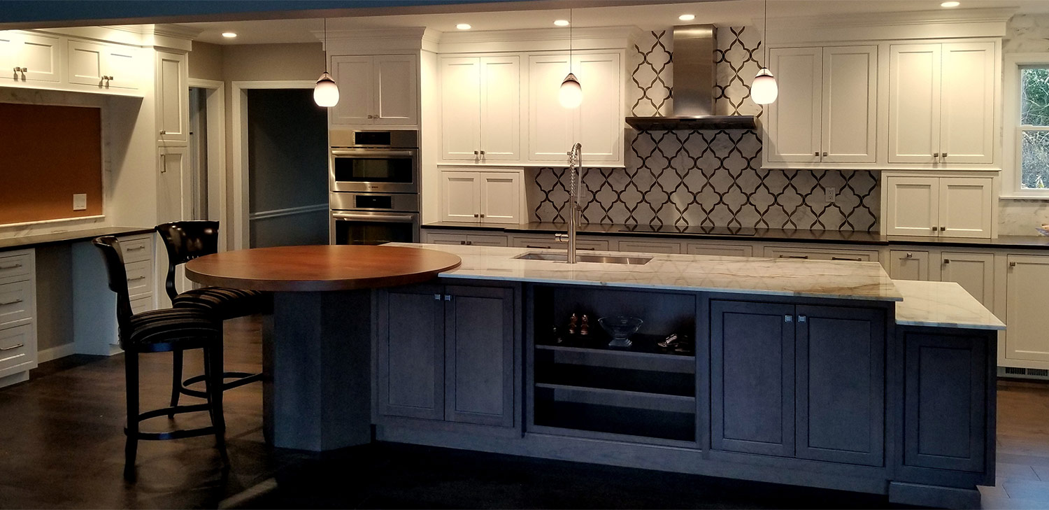 Kitchen in Armonk, NY by Designer Reana Jones